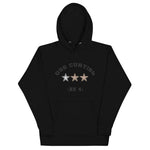 USS Curtiss (AV-4) Unisex Hoodie – front view, black