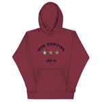 USS Curtiss (AV-4) Unisex Hoodie – front view, maroon