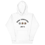 USS Curtiss (AV-4) Unisex Hoodie – front view, white