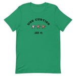 USS Curtiss (AV-4) Short-Sleeve Unisex T-Shirt – front view, kelly
