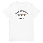 USS Curtiss (AV-4) Short-Sleeve Unisex T-Shirt – front view, white
