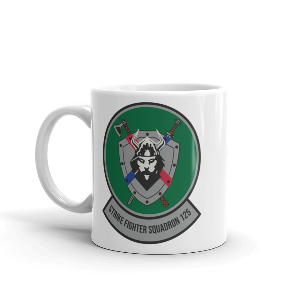 VFA-125 Rough Raiders Squadron Crest Mug