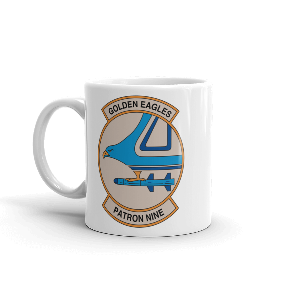 VP-9 Golden Eagles Squadron Crest (1) Mug