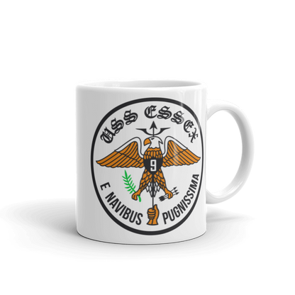 USS Essex (CVS-9) Ship's Crest Mug – right view, 11oz