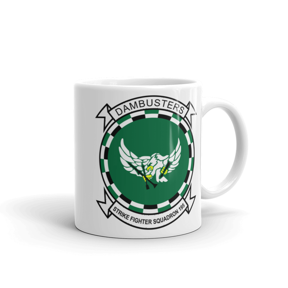 VFA-195 Dambusters Squadron Crest Mug