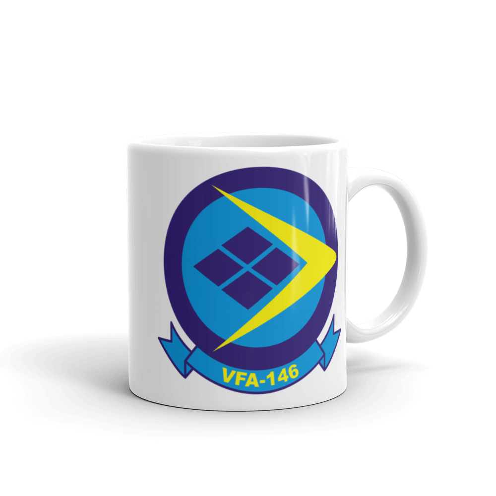 VFA-146 Blue Diamonds Squadron Crest Mug