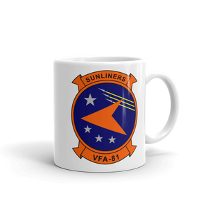 VFA-81 Sunliners Squadron Crest Mug