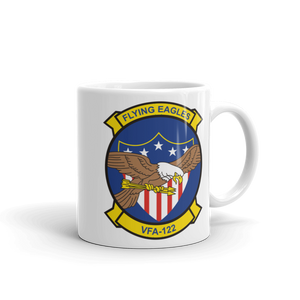 VFA-122 Flying Eagles Squadron Crest Mug