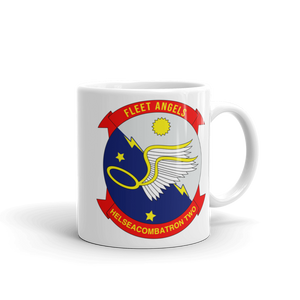 HSC-2 Fleet Angels Squadron Crest Mug – right view, 11oz