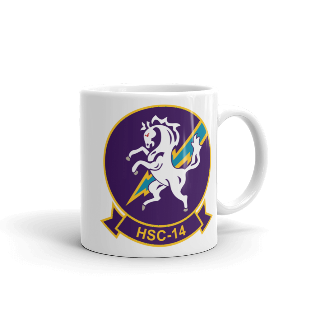 HSC-14 Chargers Squadron Crest Mug