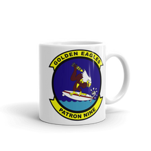 Load image into Gallery viewer, VP-9 Golden Eagles Squadron Crest (2) Mug