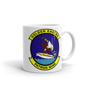 VP-9 Golden Eagles Squadron Crest (2) Mug