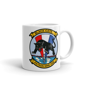 VP-91 Blackcats Squadron Crest Mug