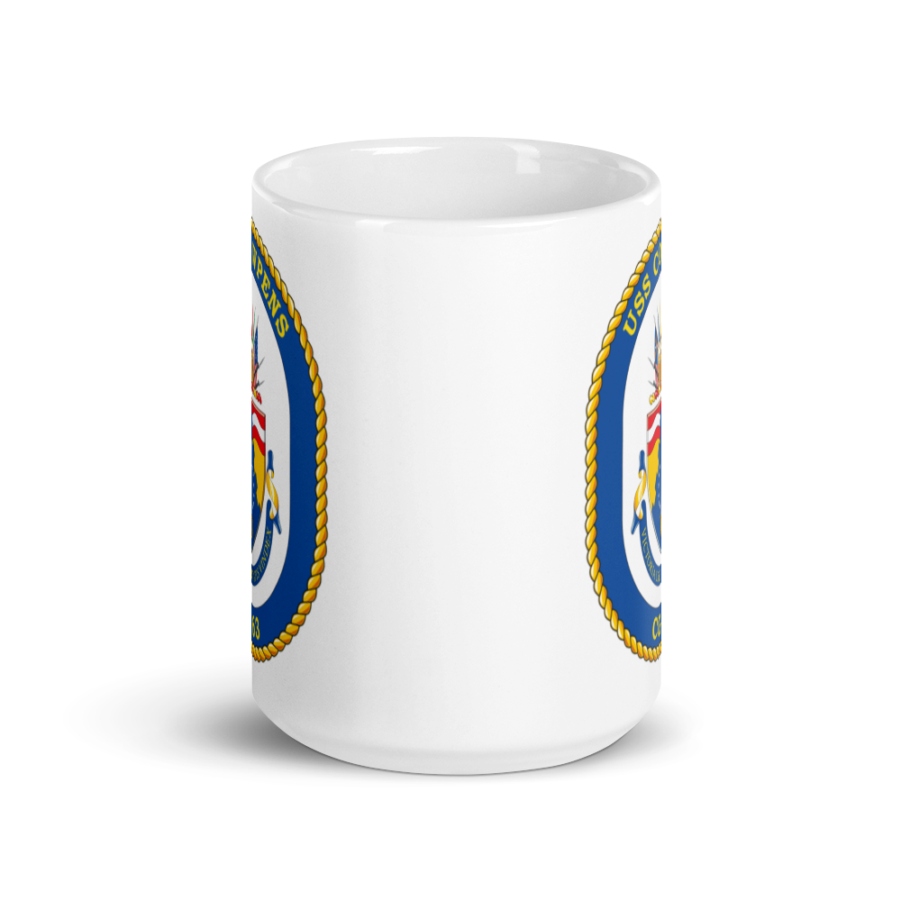 USS Cowpens (CG-63) Ship's Crest Mug