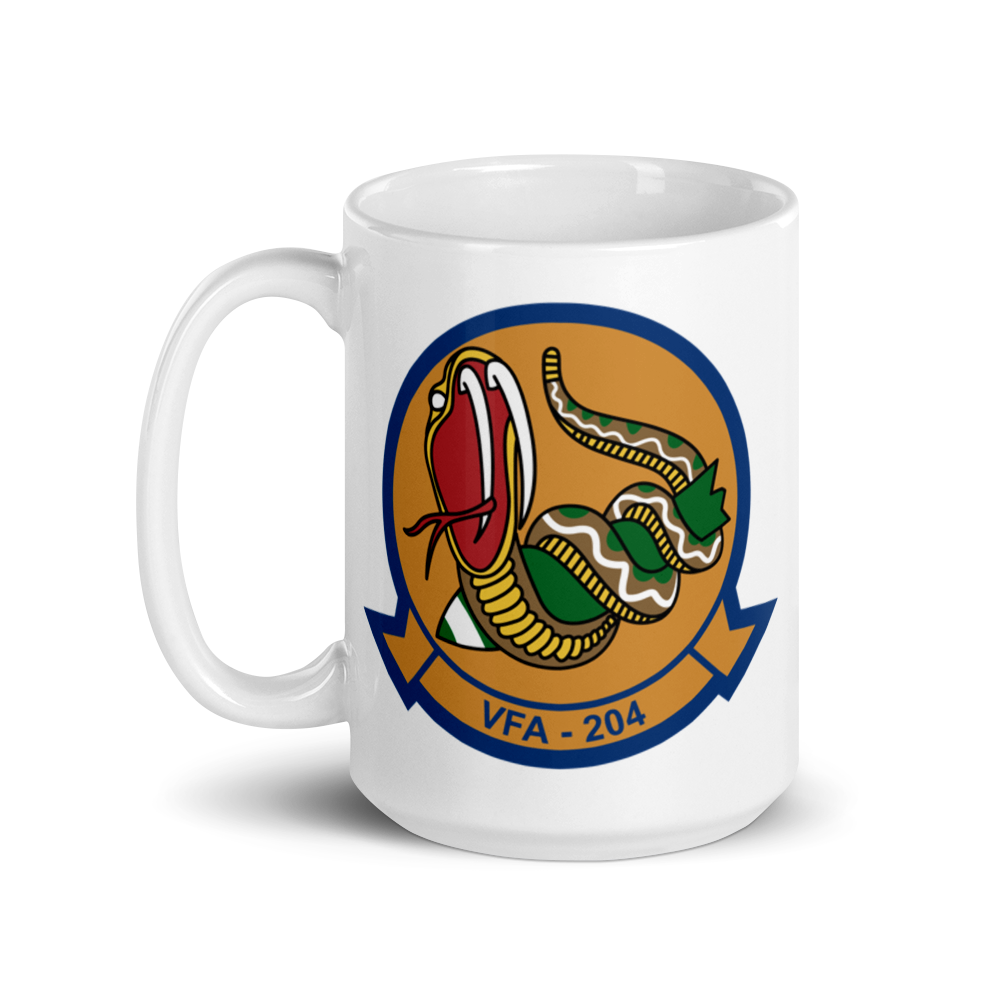 VFA-204 River Rattlers Squadron Crest Mug