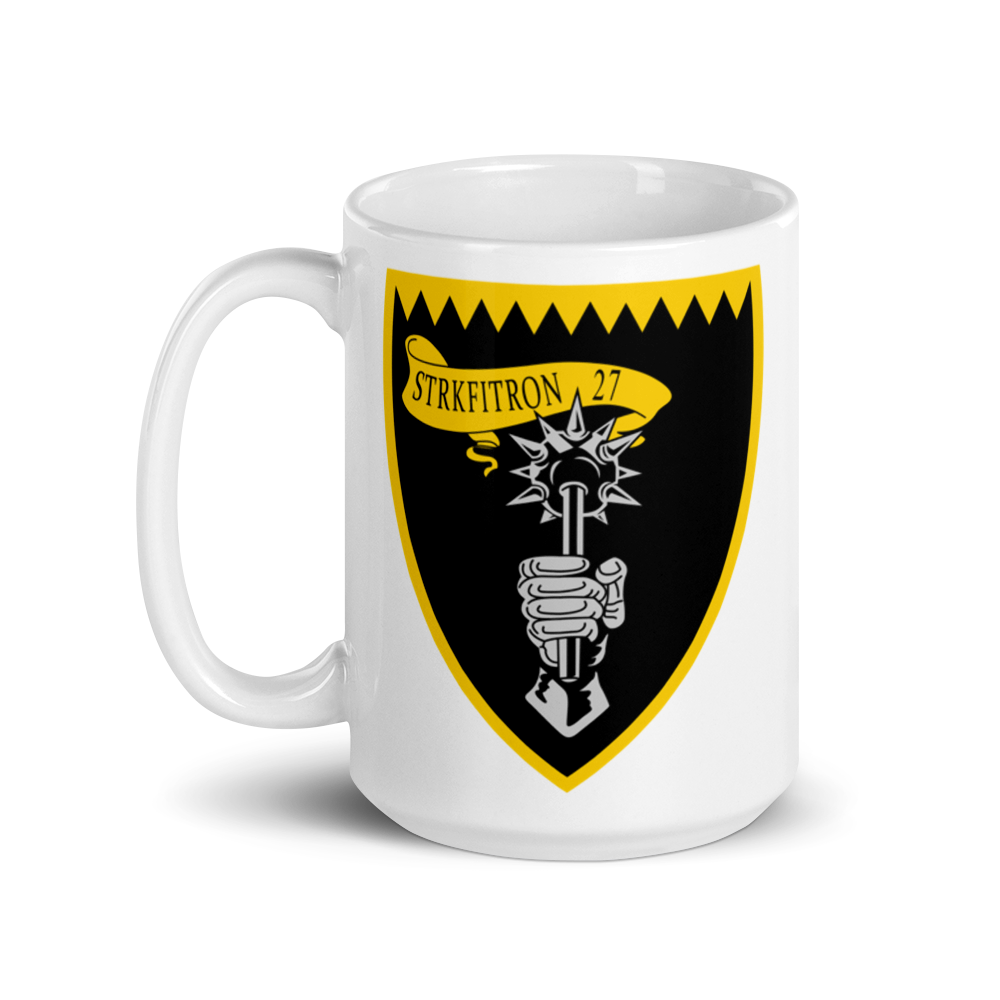 VFA-27 Royal Maces Squadron Crest Mug