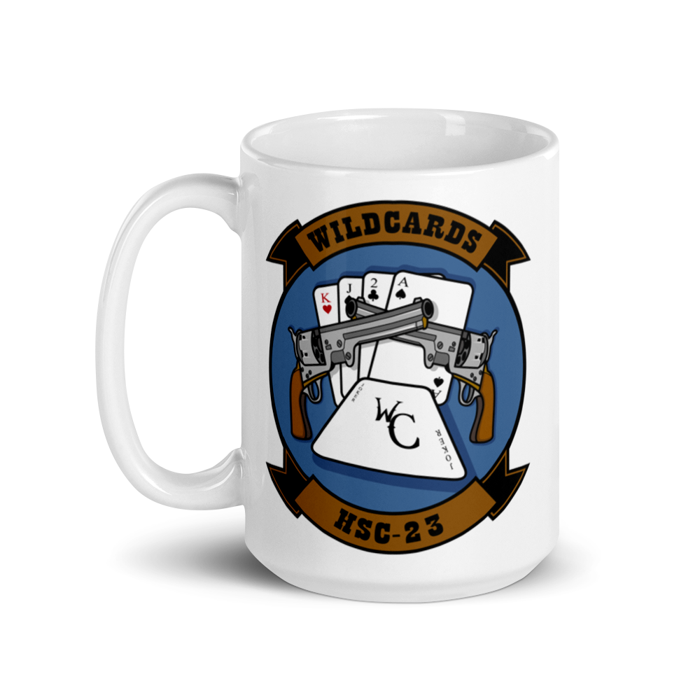 HSC-23 Wildcards Squadron Crest Mug