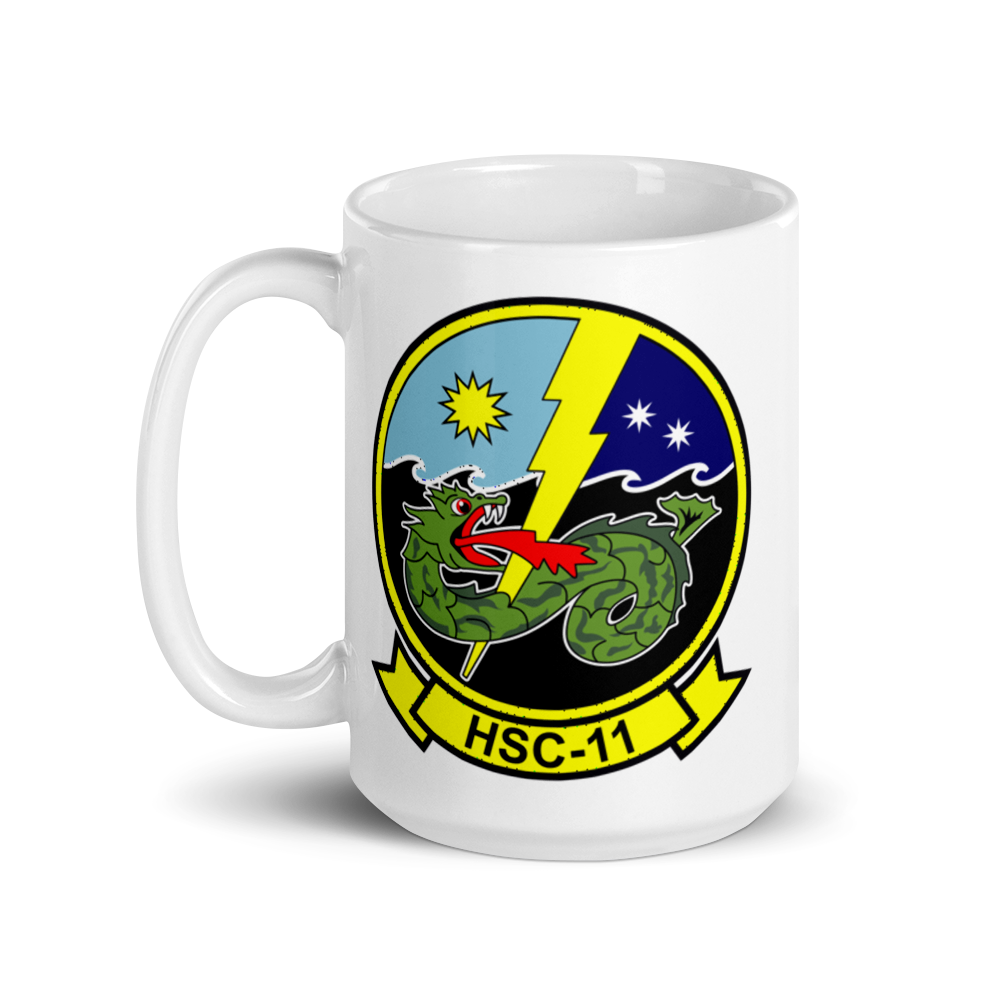 HSC-11 Dragonslayers Squadron Crest Mug