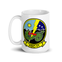 Load image into Gallery viewer, HSC-11 Dragonslayers Squadron Crest Mug
