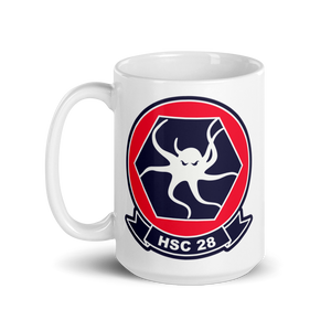 HSC-28 Dragon Whales Squadron Crest Mug