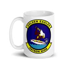 Load image into Gallery viewer, VP-9 Golden Eagles Squadron Crest (2) Mug