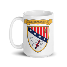 Load image into Gallery viewer, USS Chicago (CG-11) Ship&#39;s Crest Mug - Gold