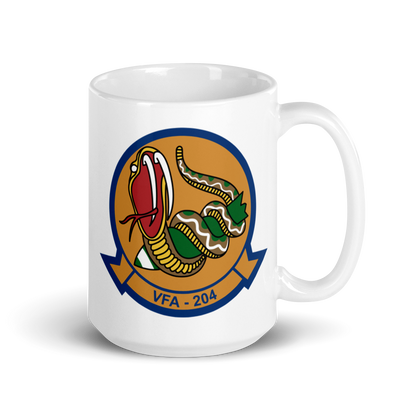 VFA-204 River Rattlers Squadron Crest Mug
