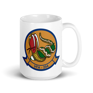 VFA-204 River Rattlers Squadron Crest Mug