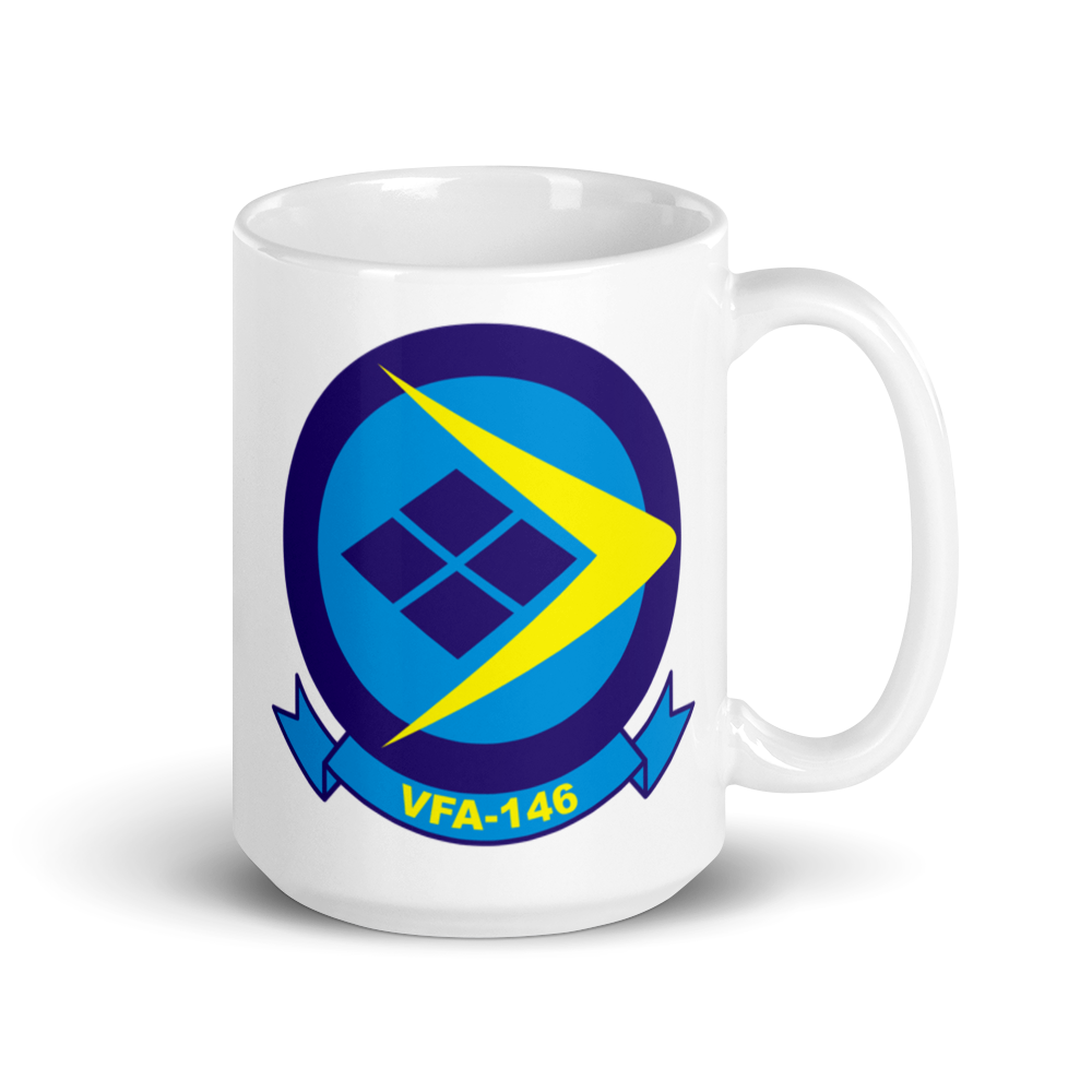 VFA-146 Blue Diamonds Squadron Crest Mug