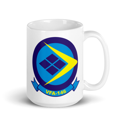 VFA-146 Blue Diamonds Squadron Crest Mug