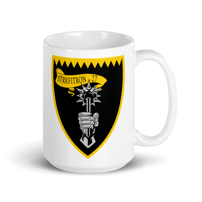 VFA-27 Royal Maces Squadron Crest Mug