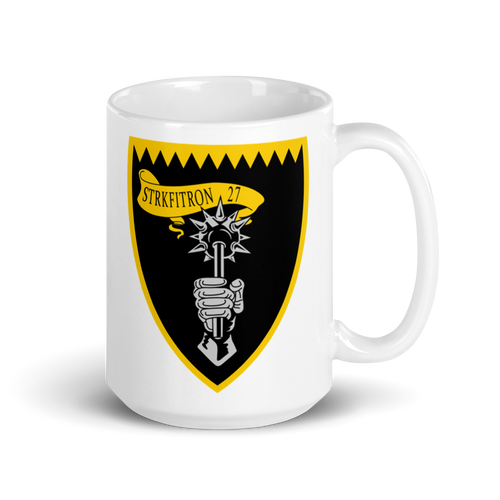 VFA-27 Royal Maces Squadron Crest Mug