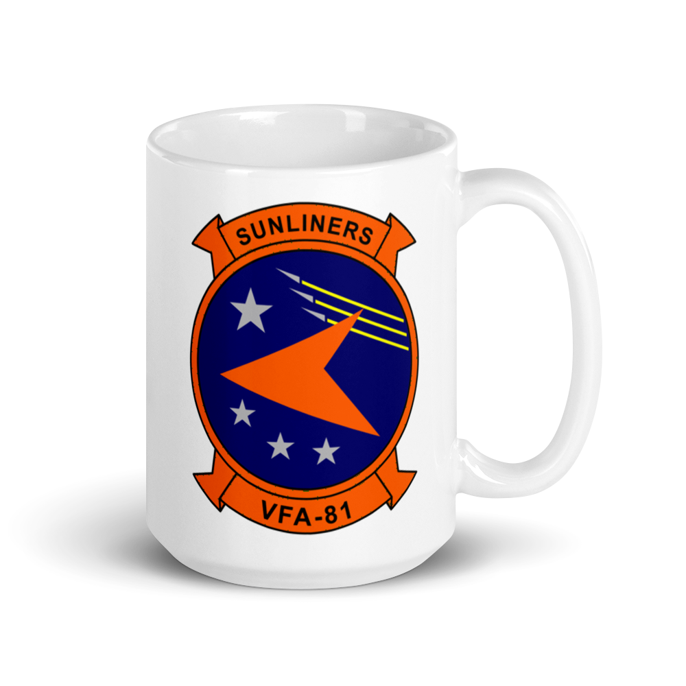 VFA-81 Sunliners Squadron Crest Mug