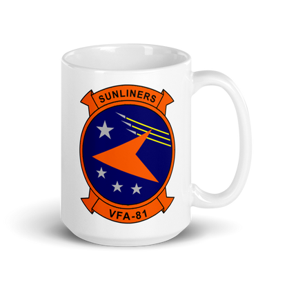 VFA-81 Sunliners Squadron Crest Mug