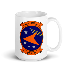 VFA-81 Sunliners Squadron Crest Mug