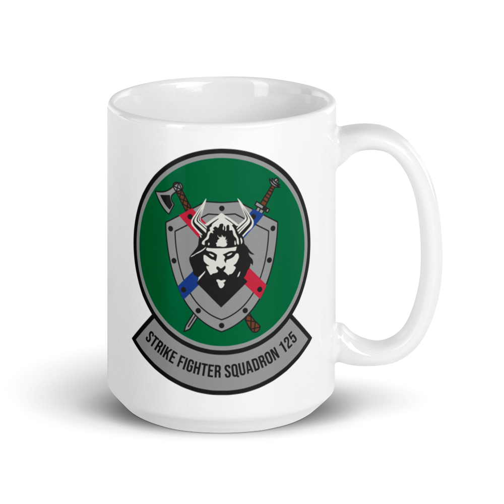 VFA-125 Rough Raiders Squadron Crest Mug