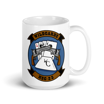 HSC-23 Wildcards Squadron Crest Mug