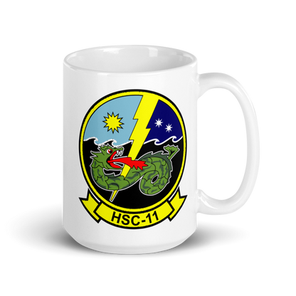 HSC-11 Dragonslayers Squadron Crest Mug