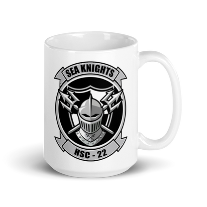HSC-22 Sea Knights Squadron Crest Mug
