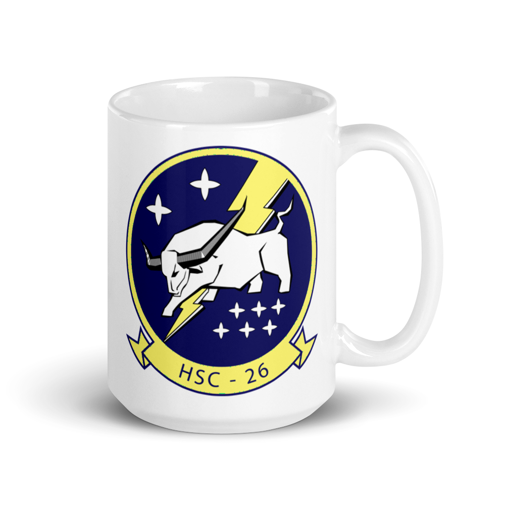 HSC-26 Chargers Squadron Crest Mug