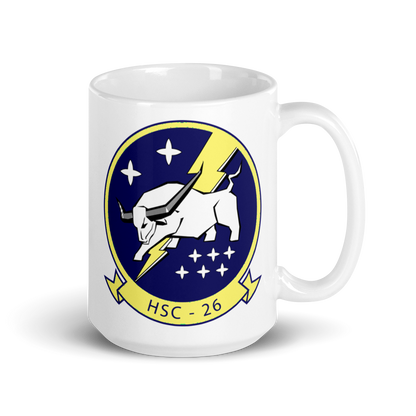 HSC-26 Chargers Squadron Crest Mug