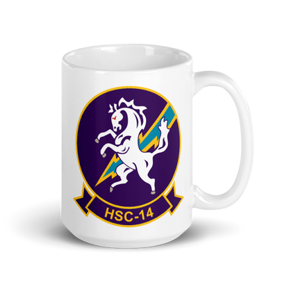 HSC-14 Chargers Squadron Crest Mug