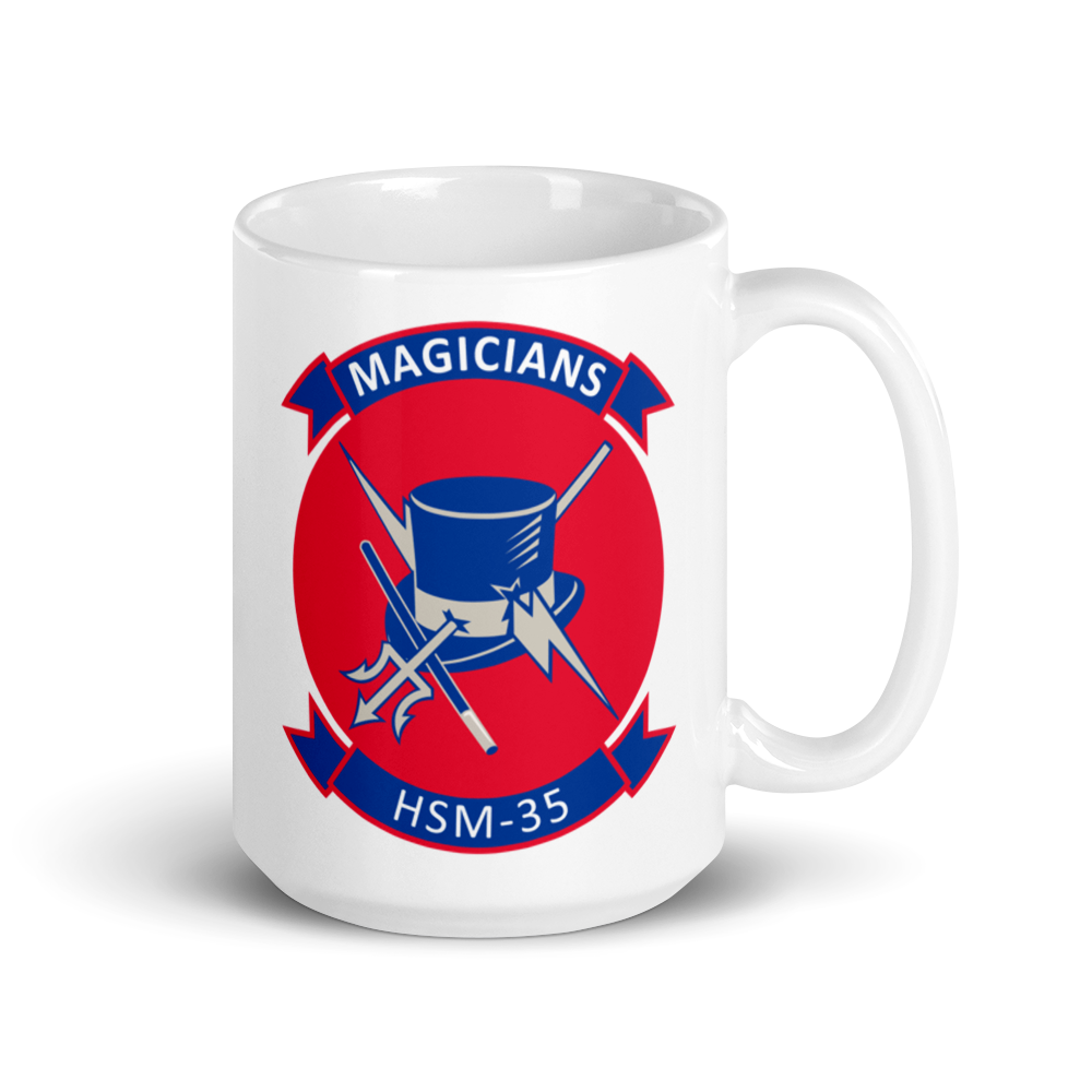 HSM-35 Magicians Squadron Crest Mug