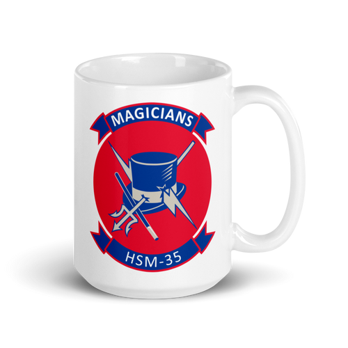 HSM-35 Magicians Squadron Crest Mug