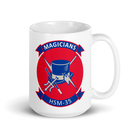 HSM-35 Magicians Squadron Crest Mug