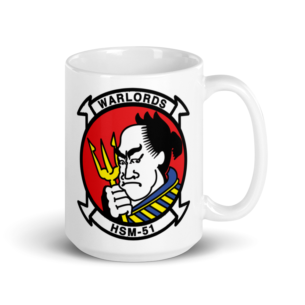 HSM-51 Warlords Squadron Crest Mug