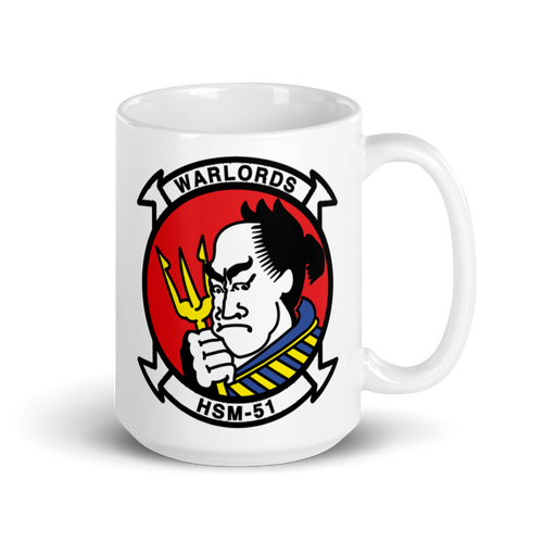 HSM-51 Warlords Squadron Crest Mug