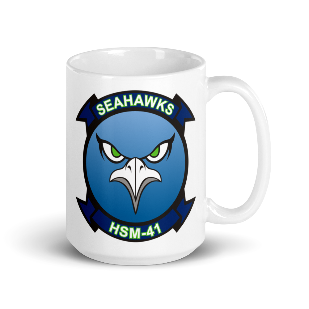 HSM-41 Seahawks Squadron Crest Mug