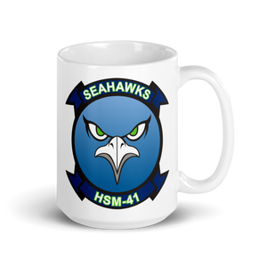 HSM-41 Seahawks Squadron Crest Mug