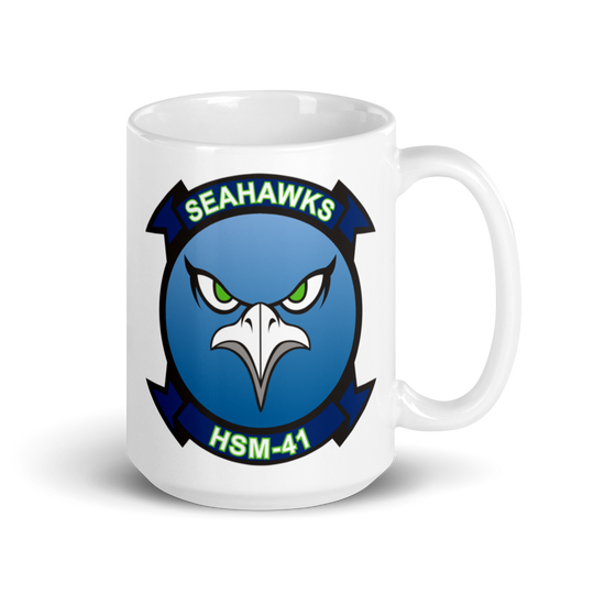 HSM-41 Seahawks Squadron Crest Mug